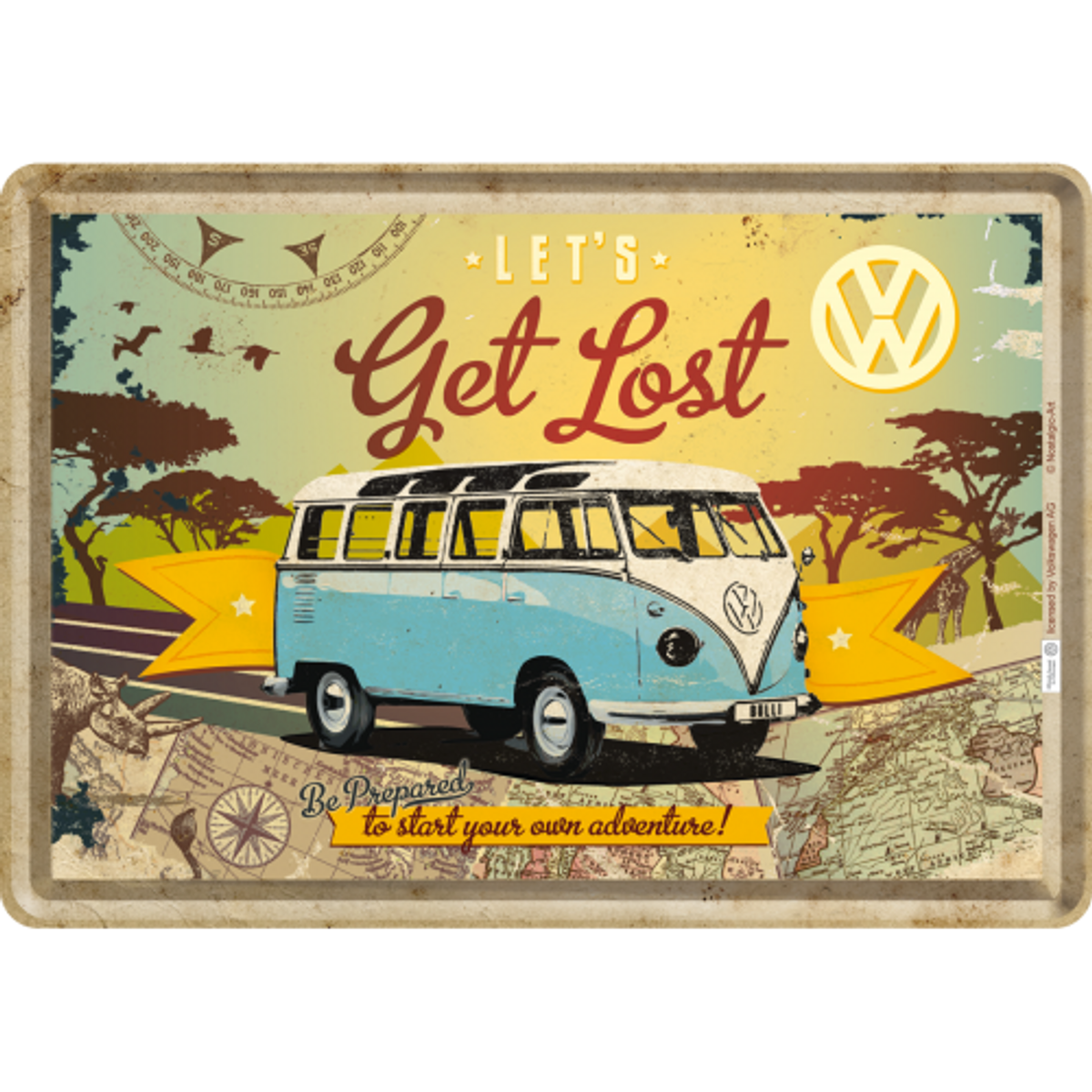 Volkswagen Bulli Let's Get Lost