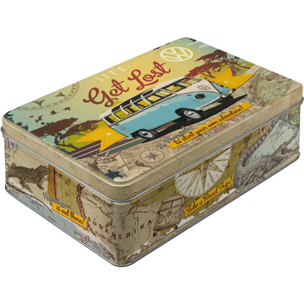 Nostalgic Art VD Termometro VW Good In Shape - Lamiera D'Acciaio, Design Vintage, 6,5x28cm, Made In Germany, Celsius/Fahrenheit - 2