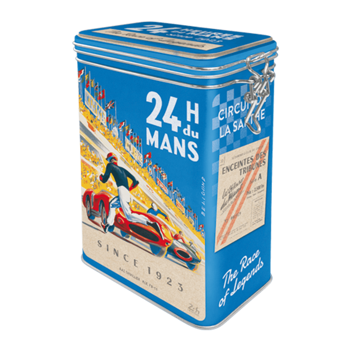 24h Le Mans - Racing Poster Blue