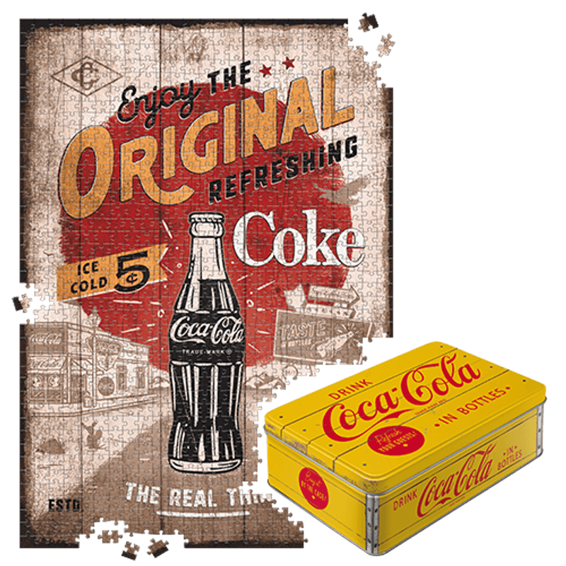 Coca Cola - Original Coke - Puslespill